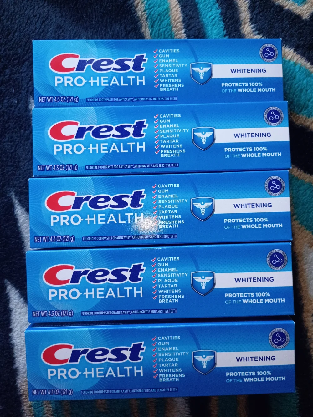 Crest Pro-Health Toothpaste - Blue and White Packaging